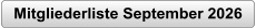 Mitgliederliste September 2026
